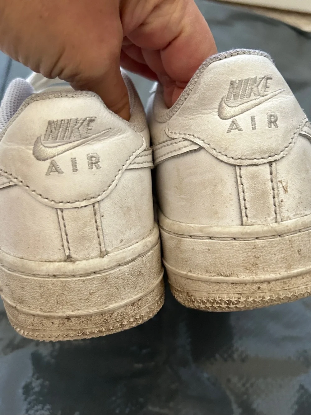 Nike Air Force Ones Low-top Size 4.5y Fit Women’s 6.5 white